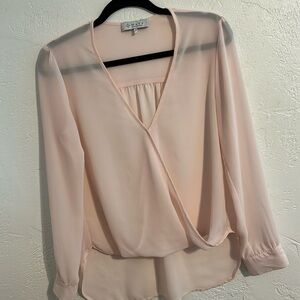 WAYF WHERE ARE YOU FROM? WAYF USA Pink Blouse Top